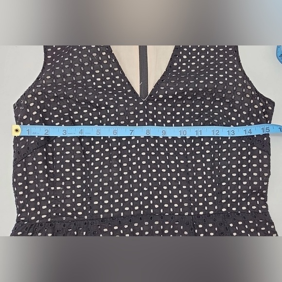 H&M Black and White Patterned Midi Dress - Picture 7 of 9